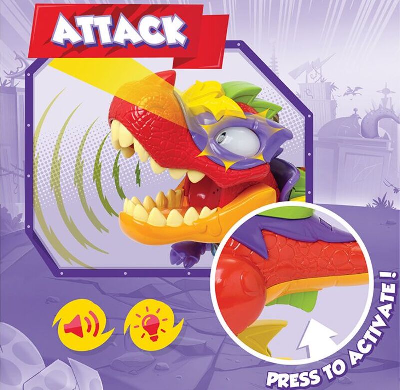 Superzings Δεινόσαυρος Με Φιγούρες Superdino V-Rex (1013-62117) φωτογραφία