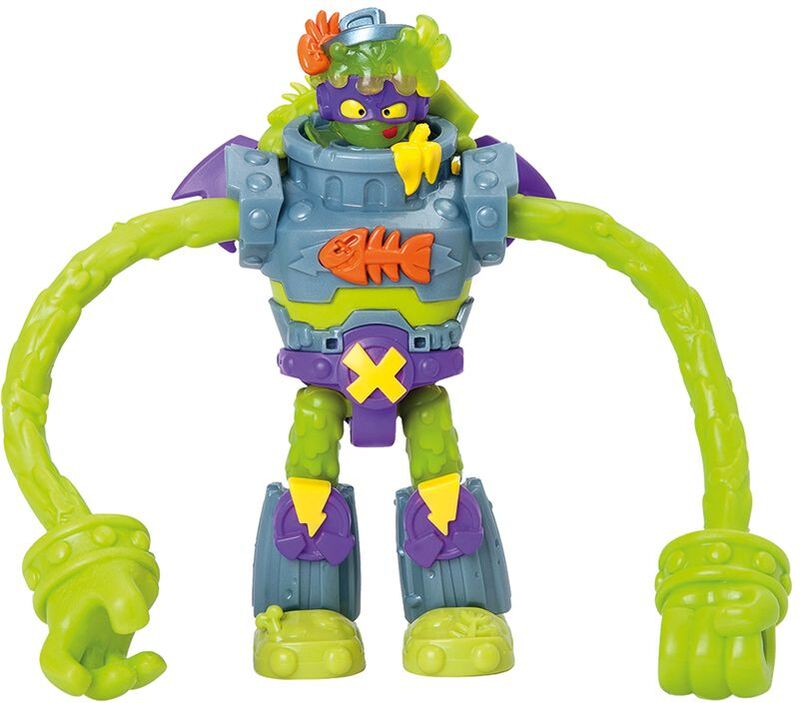 Superzings Superbot Power Arms Με Φιγούρες Trasher (1013-62121)