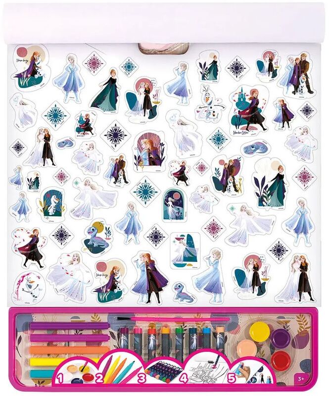Frozen 5 In 1 Σετ Ζωγραφικής (1023-62750) φωτογραφία