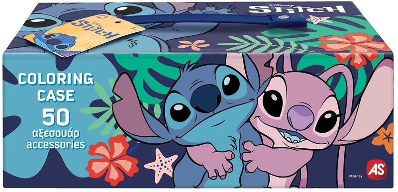 Stitch Χάρτινο Βαλιτσάκι Με Σετ Ζωγραφικής (1023-69007)