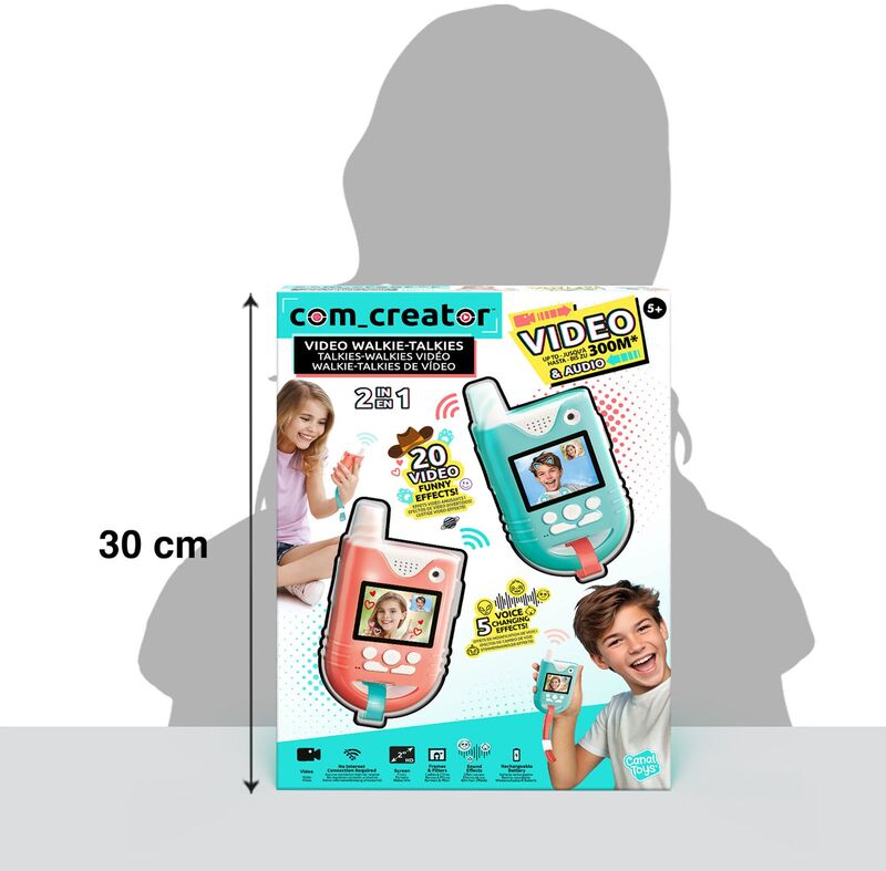 Walkie-Talkie Με Video Creator Σετ 2Τμχ (1863-42348) φωτογραφία