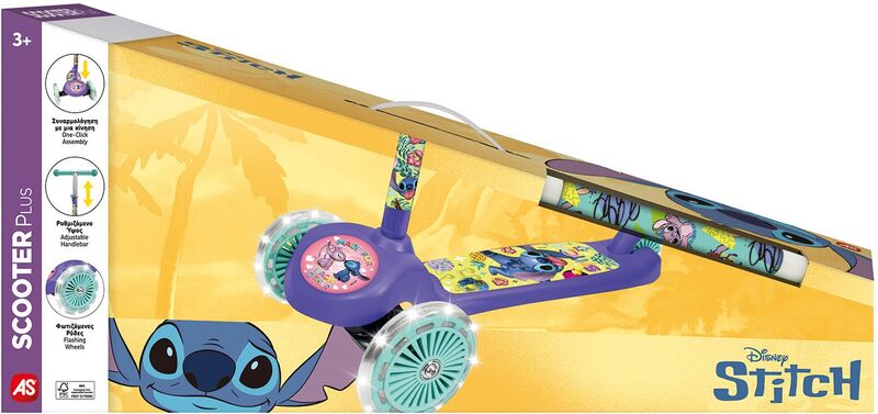 Λαμπάδα Stitch Scooter Plus (1500-50292)