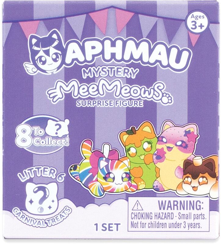 Aphmau-Carnival Treats Συλλεκτική Φιγούρα S6-8 Σχέδια-1Τμχ (1013-61210)