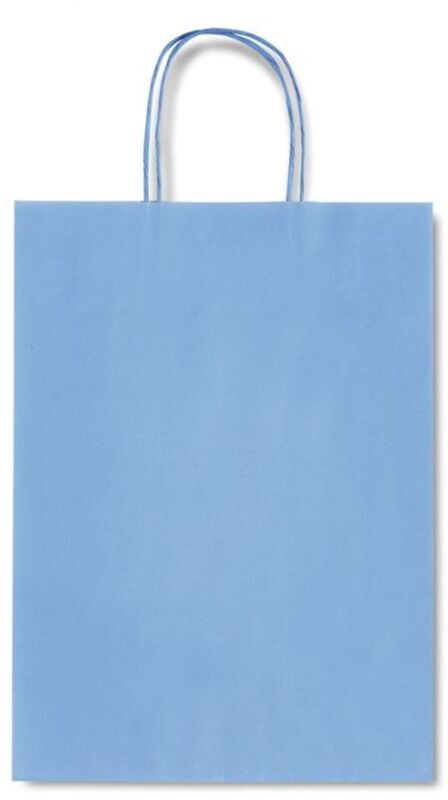 Sadoch Χάρτινη Τσάντα Γαλάζιο 26cm (SDF26744)