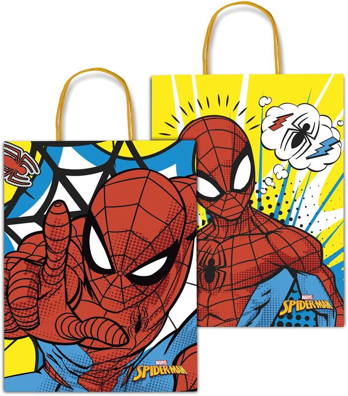 Sadoch Χάρτινη Τσάντα Spiderman 26cm (MVA26915H)