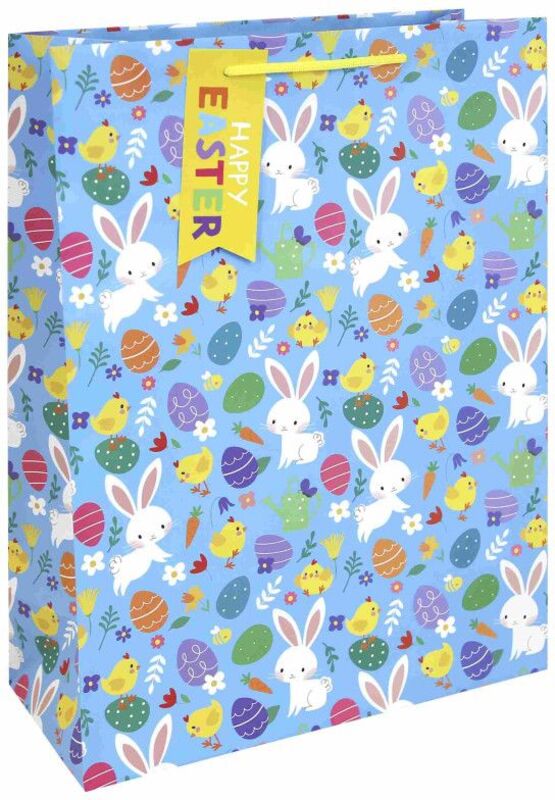 Eurowrap Χάρτινη Τσάντα Easter Cute Characters XL (36620-1WC)