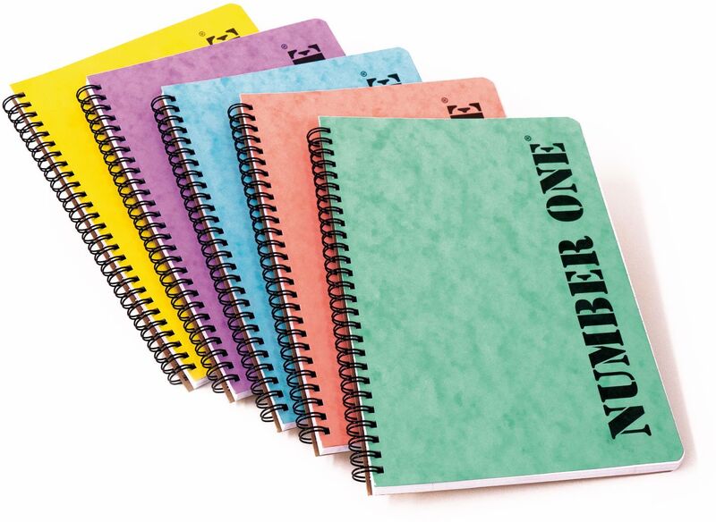 A&G Τετράδιο Number One Pastel Σπιράλ 17x25 2Θέματα 60Φύλλων-1Τμχ (41047)